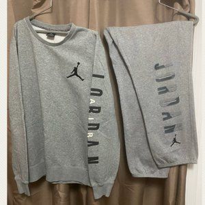 Jordan sweatshirt & sweatpants/joggers XL